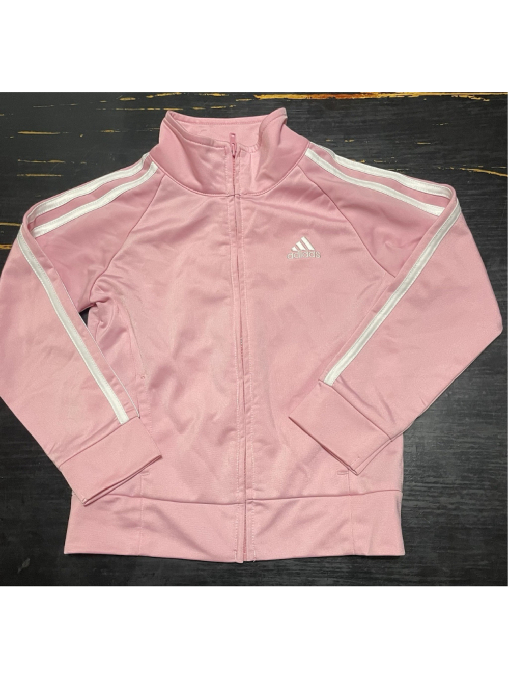 Girls 4t pink Adidas track jacket